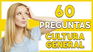 60 preguntas CULTURA GENERAL 🔴​🟡​🟢​ Quiz de cultura general