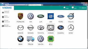 VX Manager Setup and VXDIAG Cloud Diagnostics Sign In