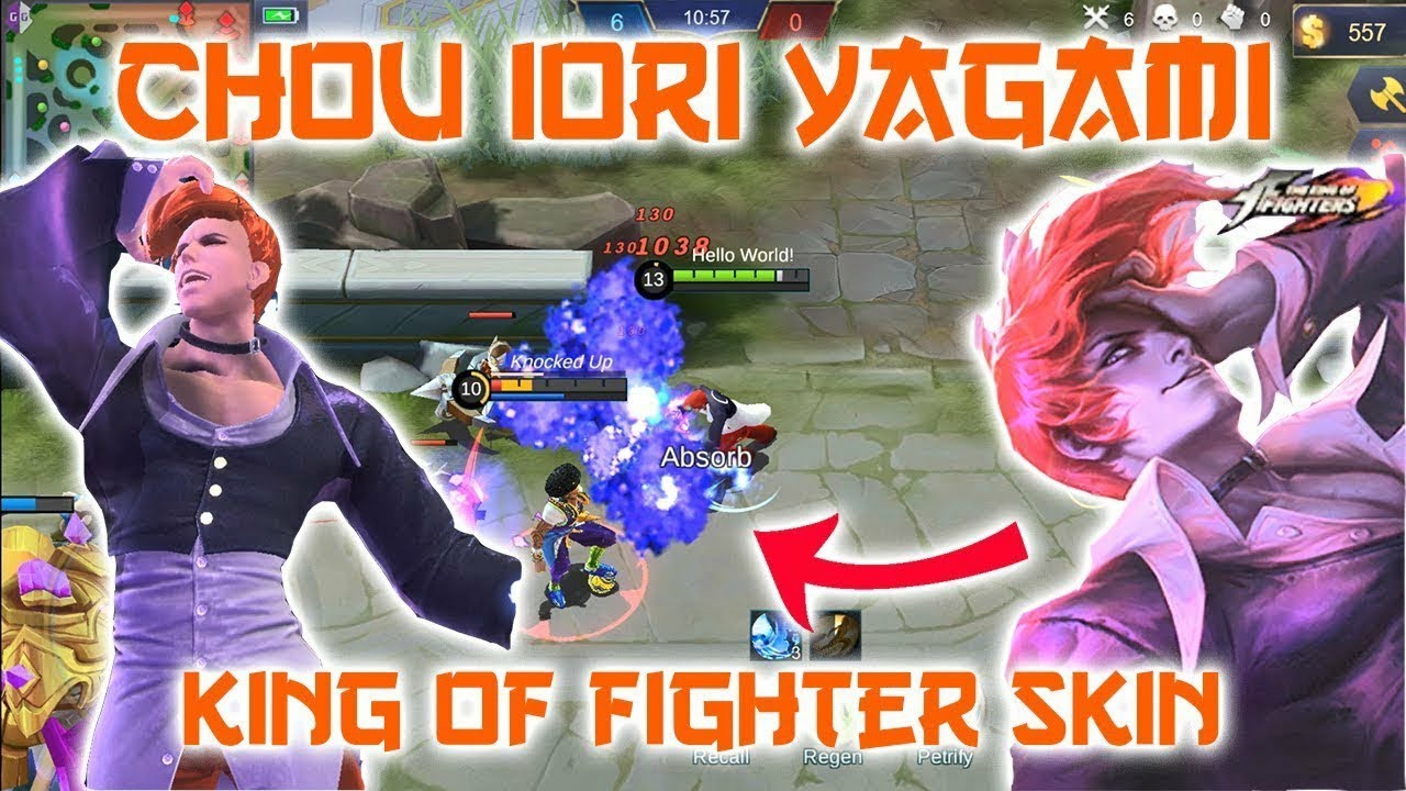 Chou Gameplay use skin lori yagami - YouTube