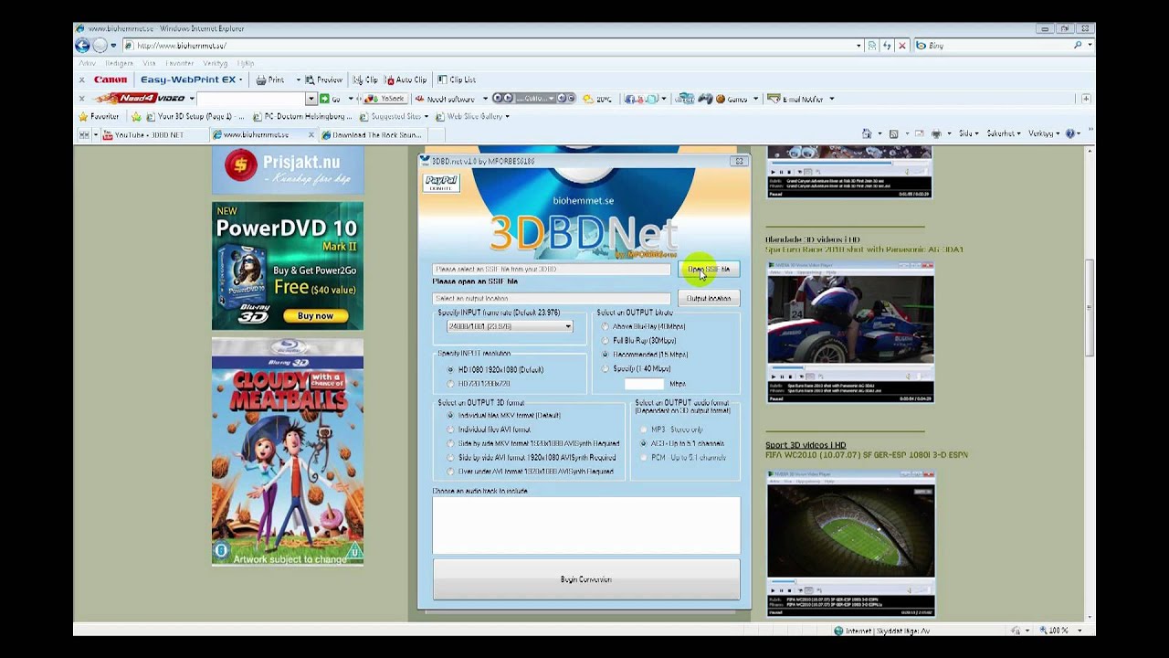 3dbdnet software