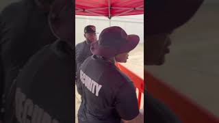 Coach Chronicles: Illegal Vendor Escorted Out the Game 🚩😂 #shorts #funny