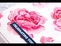 Creating Watercolor Swatch + Gradient Watercoloring