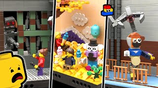 FNAF Security Breach Ruin: I made LEGO Playsets of Every Ending