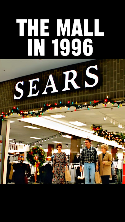 Inside a Mall in 1996
