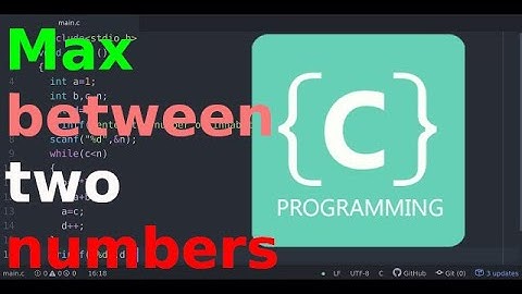 C programming: Find the maximum number between two numbers : pointer