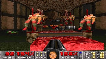 Final Doom: The Plutonia Experiment (Ultra-Violence) - Map 5: Ghost Town