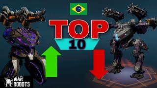 War Robots! Top 10° Robôs Meta de Fevereiro + Top 5° Titãs