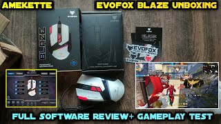 Amkette EvoFox Blaze Programmable Gaming Mouse | Unboxing | Software Review | Full Guide | Game Test screenshot 1