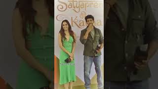💕 Kartik Aaryan and Kiara Advani 😍👫 Satyaprem Ki Katha Movie Promotion 🌹#kartikaaryan #kiaraadvani ✨