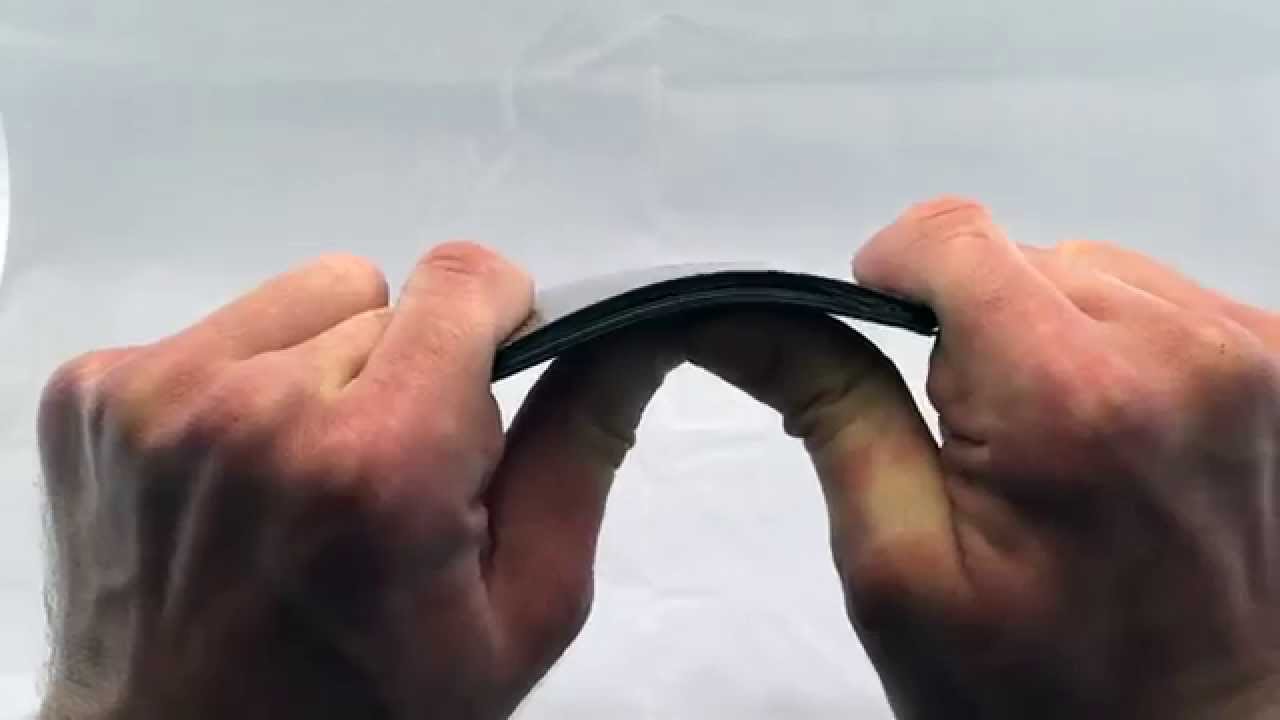 Vallett Carbon Fiber Wallet Flexibility and Durability Test YouTube
