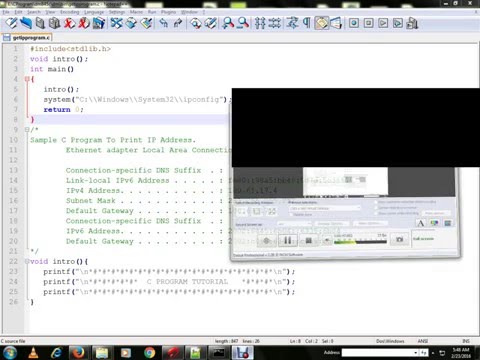 HOW TO PRINT IP ADDRESS USING C PROGRAM