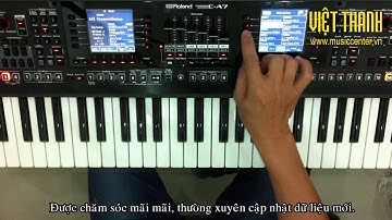 Roland E-A7 | Demo tổng quan về bộ tiếng gốc trên đàn