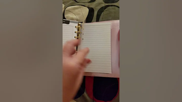My Recollections Planner walkthrough