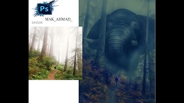 Big Elephant Effect Photo Manipulation Photoshop Tutorial