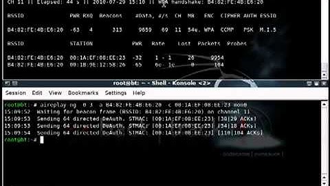 WPA Cracking With Backtrack 4