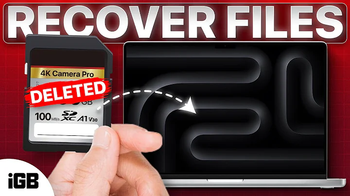 How to Recover Deleted Files from SD Card on Mac (2024 Guide)