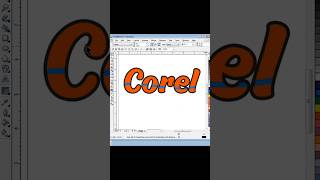 Text Edits in CorelDRAW!! #viral #coreldrawtutorial #designer #youtubeshorts #text #coreldraw