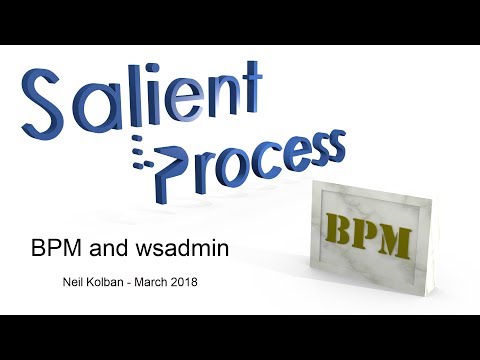 BPM and wsadmin