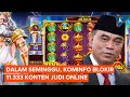 Bersihbersih judi online menkominfo budi arie klaim blokir 11333 situs dalam seminggu