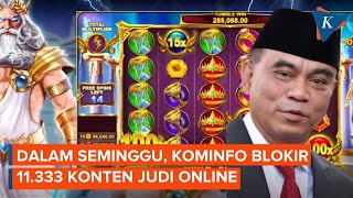 Bersih-bersih Judi Online, Menkominfo Budi Arie Klaim Blokir 11.333 Situs dalam Seminggu screenshot 3