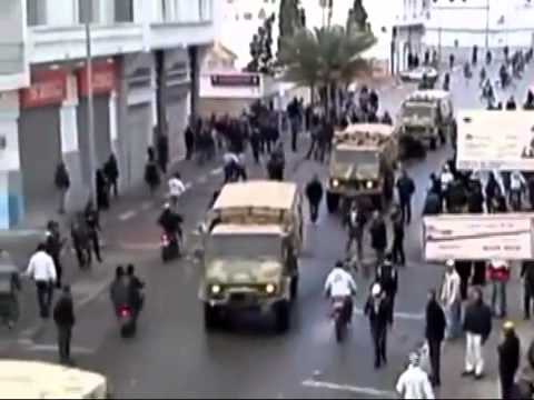 ما أروع الجيش التونسي وهو يحمي الشعب- من القدس لكم تحية