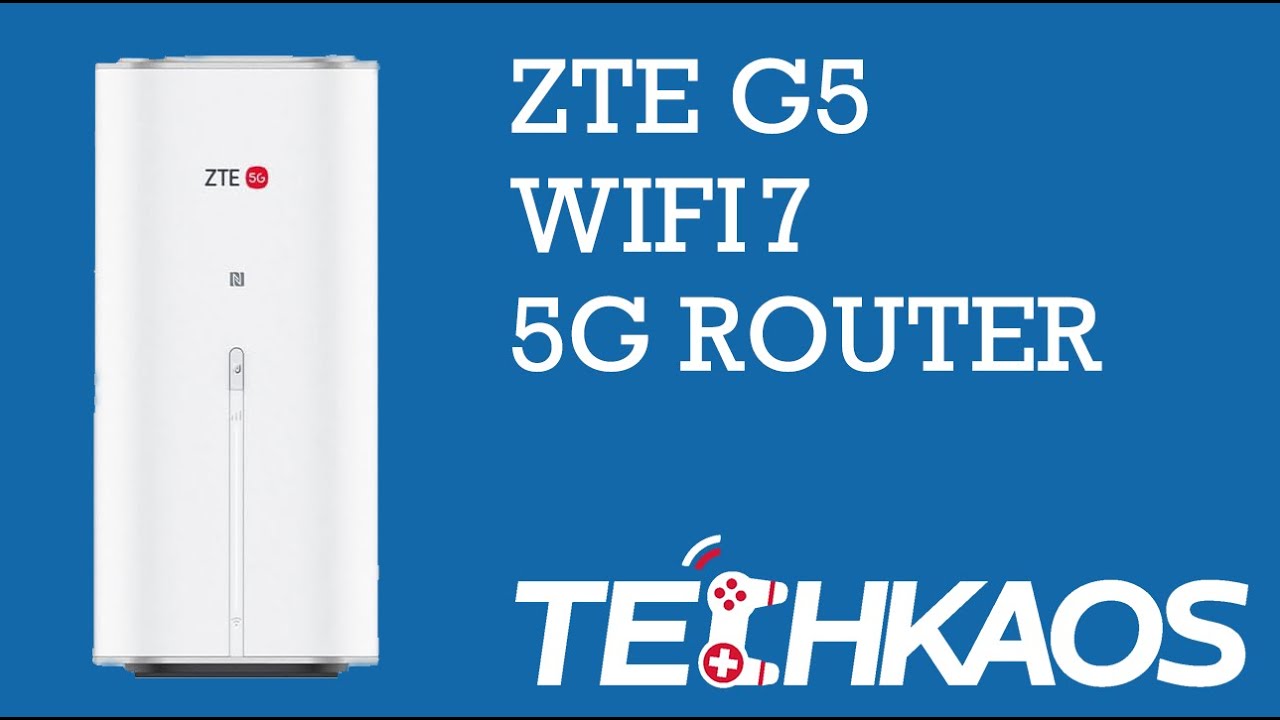 Gst5 Router ZTE G5 Wifi 7 5G Router Unbox & Setup - YouTube