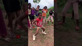 African Baby Girl dancing from Dream Catchers Academy