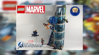 LEGO MARVEL SUPER HEROES - Avengers - 76166 Avengers Tower Battle - SPEED BUILD