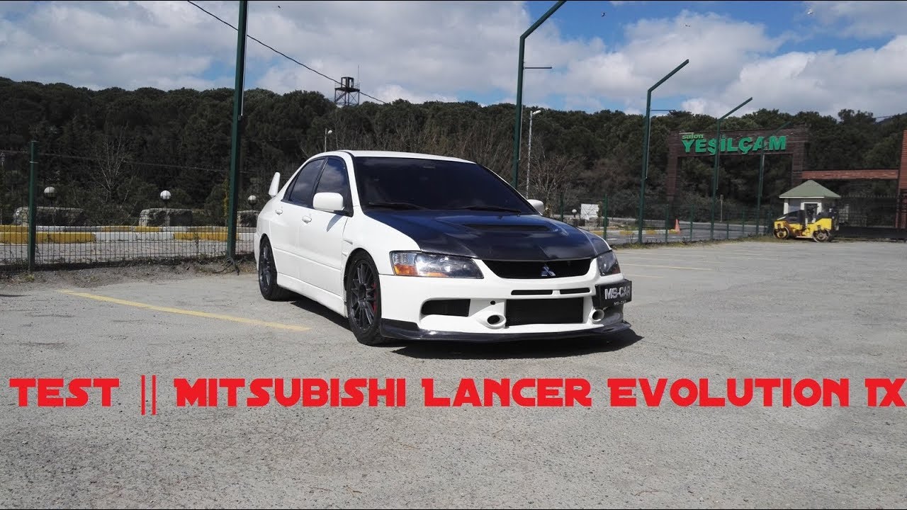 Test Mitsubishi Lancer Evolution IX 700+ Hp 53 YouTube