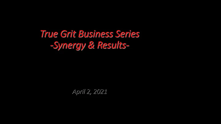 - Bob Keplinger ActionCOACH The Woodlands presents...