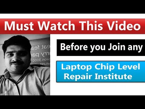 Become Laptop Chip Level Engineer