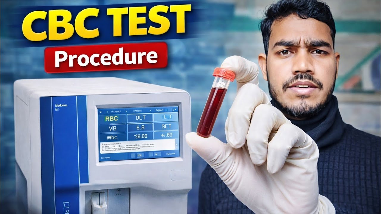 CBC Test Procedure Explained | Medonic M Series Hematology Analyzer ...