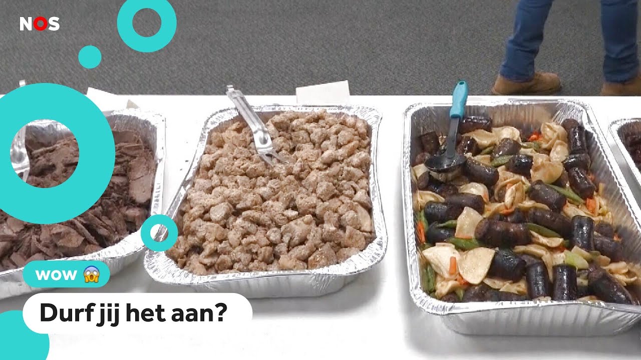 Huh?! Amerikanen eten bever-chili, wasbeer-worst en pijlstaartrog-schotel