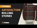 How to play satisfaction  the rolling stones  electric guitar guitar lesson