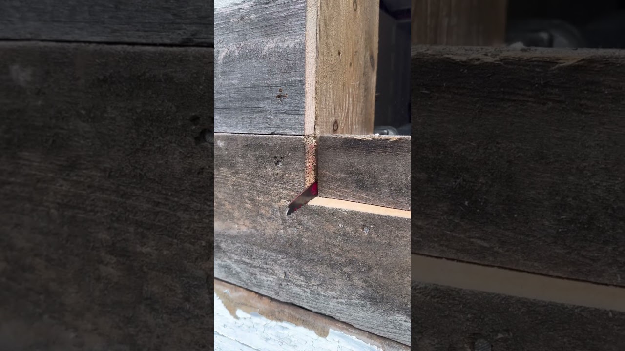 How to Cut with a Sawzall. #diy #construction #tools