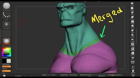 Merging Objects in Z-Brush WITHOUT Dynamesh