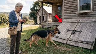 Kicked Out at 75, She Opened Grandma's Forbidden Cellar—Her German Shepherd Found Why