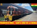 Cab Ride Francisco Mora - Santa Cruz (Santa Cruz–Yacuíba Railway, Bolivia) train driver's view 4K