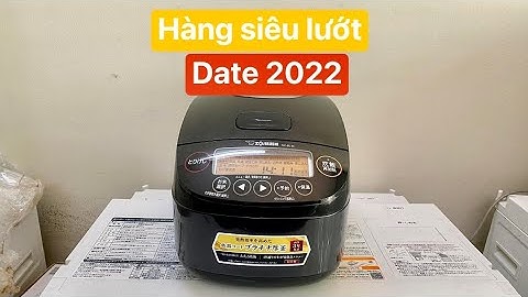 Nồi cơm nội địa Nhật hàng siêu lướt date 2022 : Zojirushi NP-BL10 cao tần, áp suất ( 0912621156 )