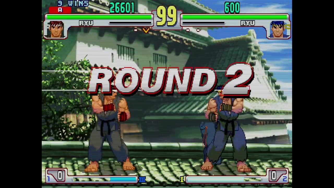 Street Fighter III: 3rd Strike - Ryu vs. Ryu 9 - YouTube
