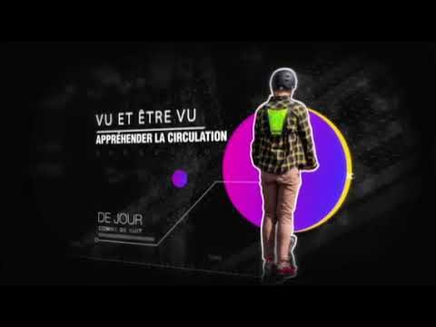 Gilet signalétique LED gris par ORNII Innovation