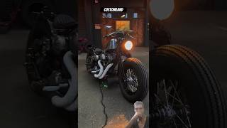 Harley Shovelhead sound idle! 🔊🔥 #harleydavidson #exhaust #shorts