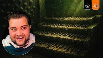 Орган для затонувшей церкви. Blender, Unreal #6