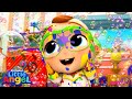 Learn Colors with Rainbow Bubbles! 🌈🫧 Little Angel | Community Corner 🌸| Kids Sing and Play