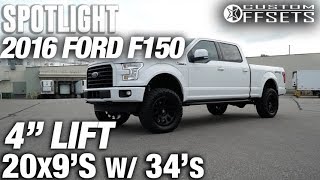 Spotlight - 2016 Ford F150, 4" BDS Lift, 20x9 +6's, and 34's