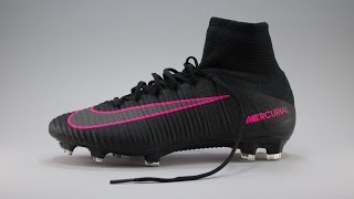 black and pink mercurial superfly