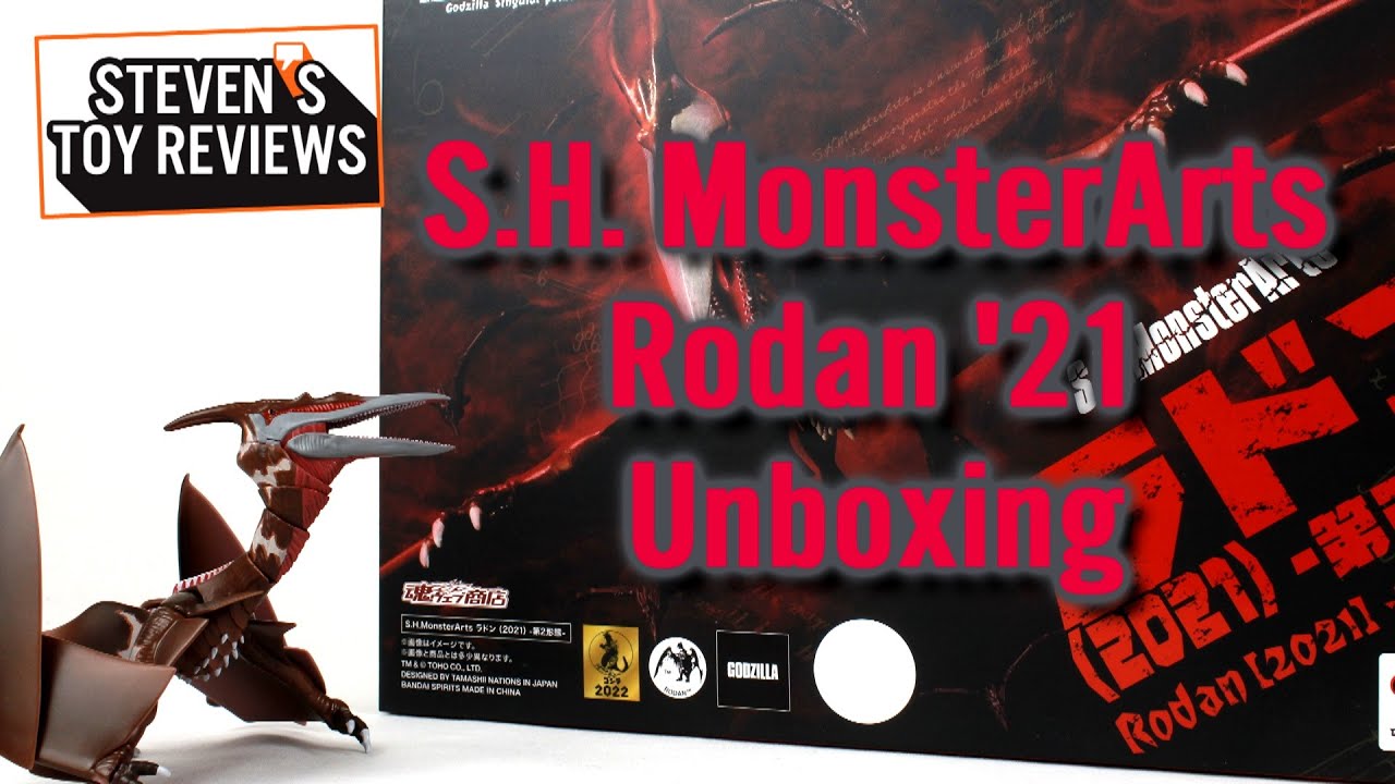 S.H. MonsterArts Rodan 2021 Second Form unboxing - YouTube