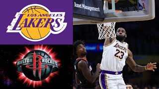 Lakers vs Rockets | Lakers GameTimeTV | Lakers Team Highlights