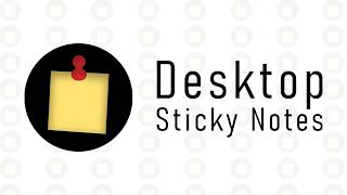 Desktop Sticky Notes — Feature Trailer