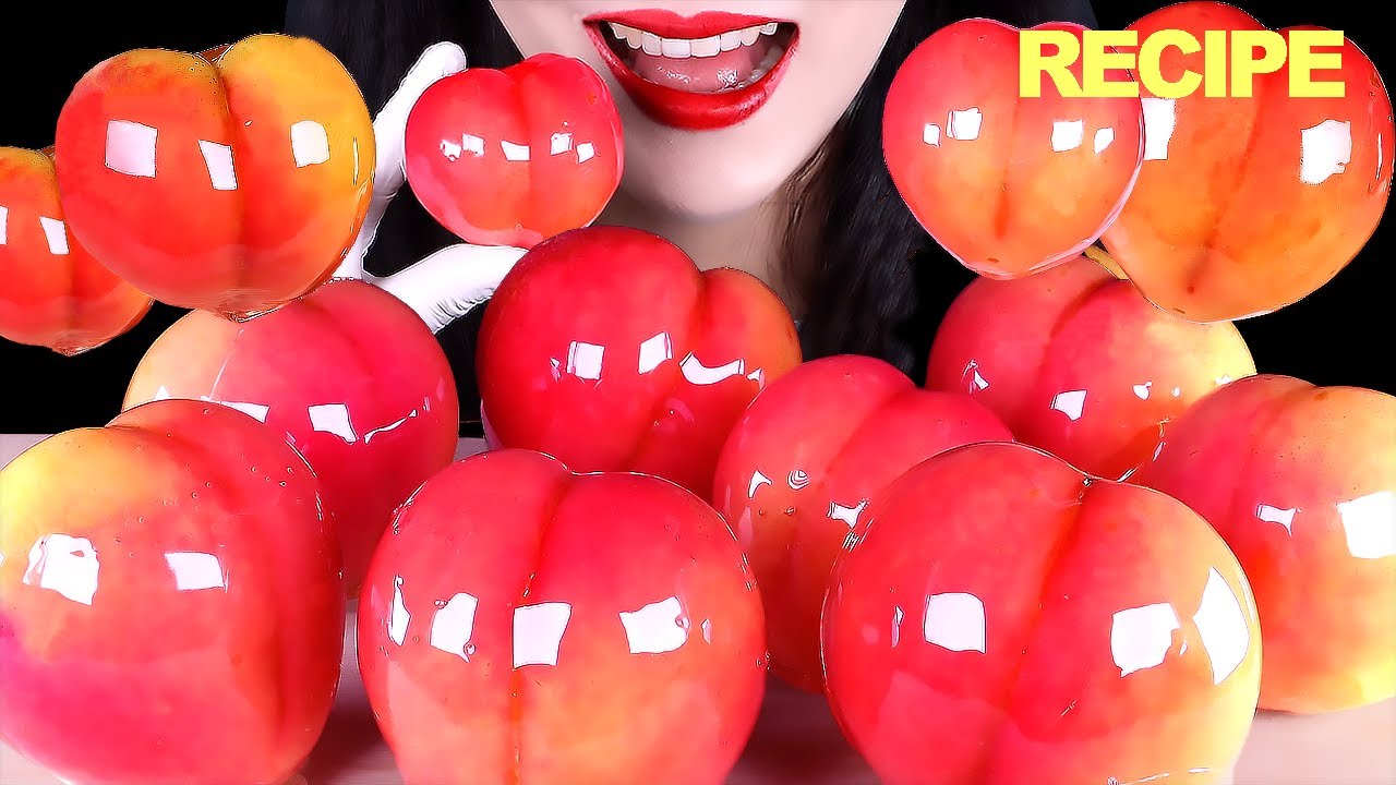 ASMR HOW TO MAKE PLUM TANGHULU 자두 탕후루 만들기 먹방! 아삭한 자두탕후루 RECIPE CANDED FRUITS MUKBANG